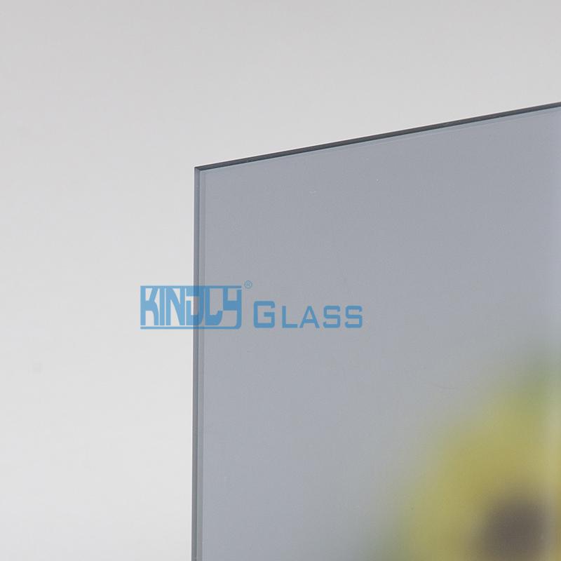 Vidrio grabado al ácido azul gris sin huella digital 4-10 mm